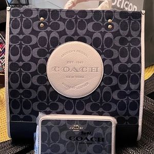 Authentic Coach Dempsey Bag and Wallet